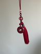 朱砂平安扣挂件 （预购3赠左右发