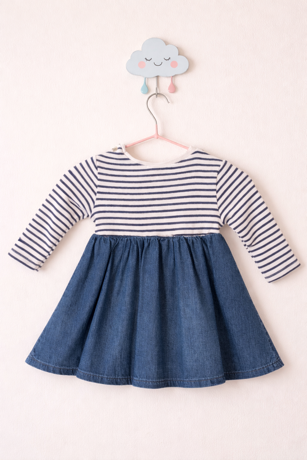 Nautical dress on cloud hook
