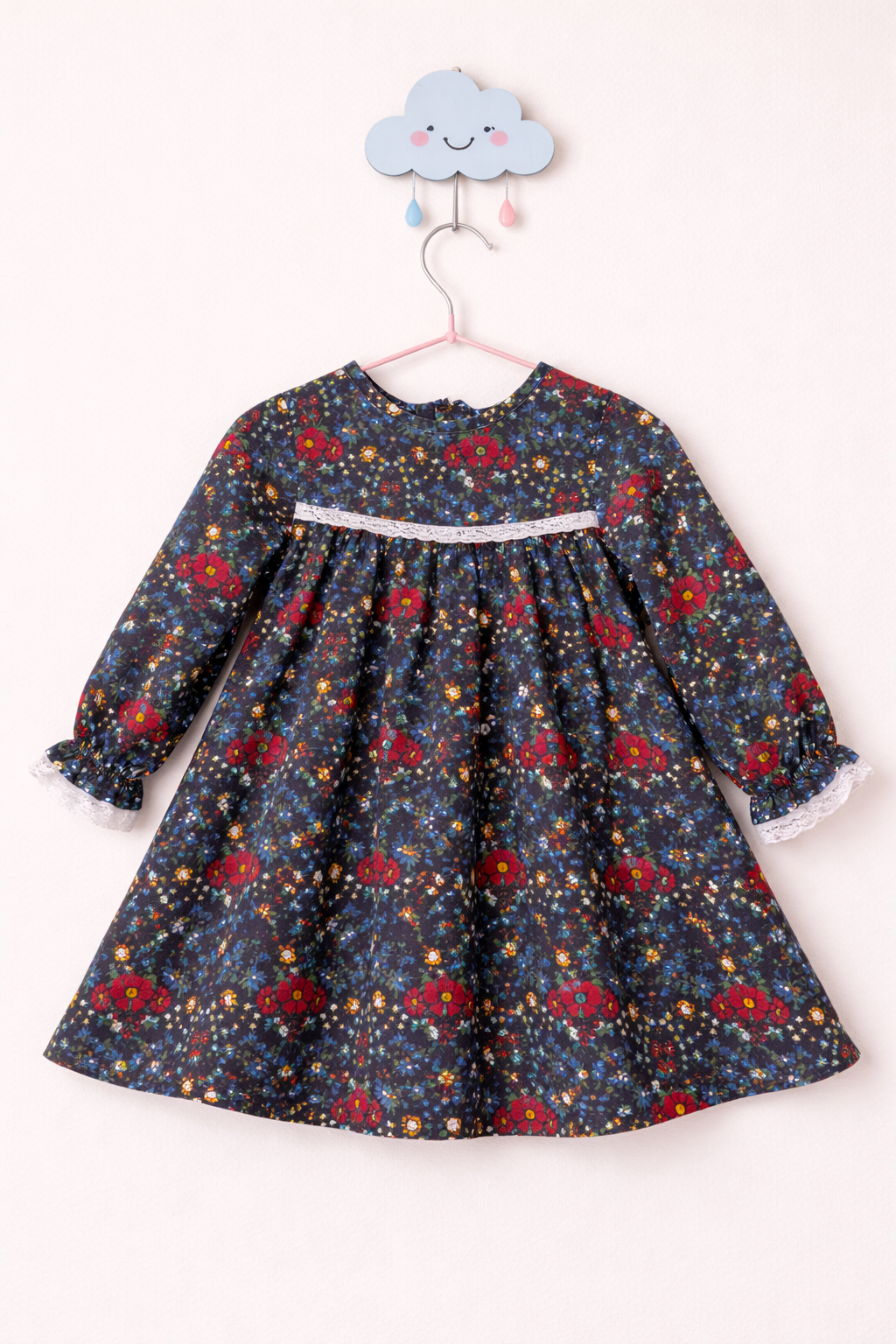 Cute floral dress on cloud hanger