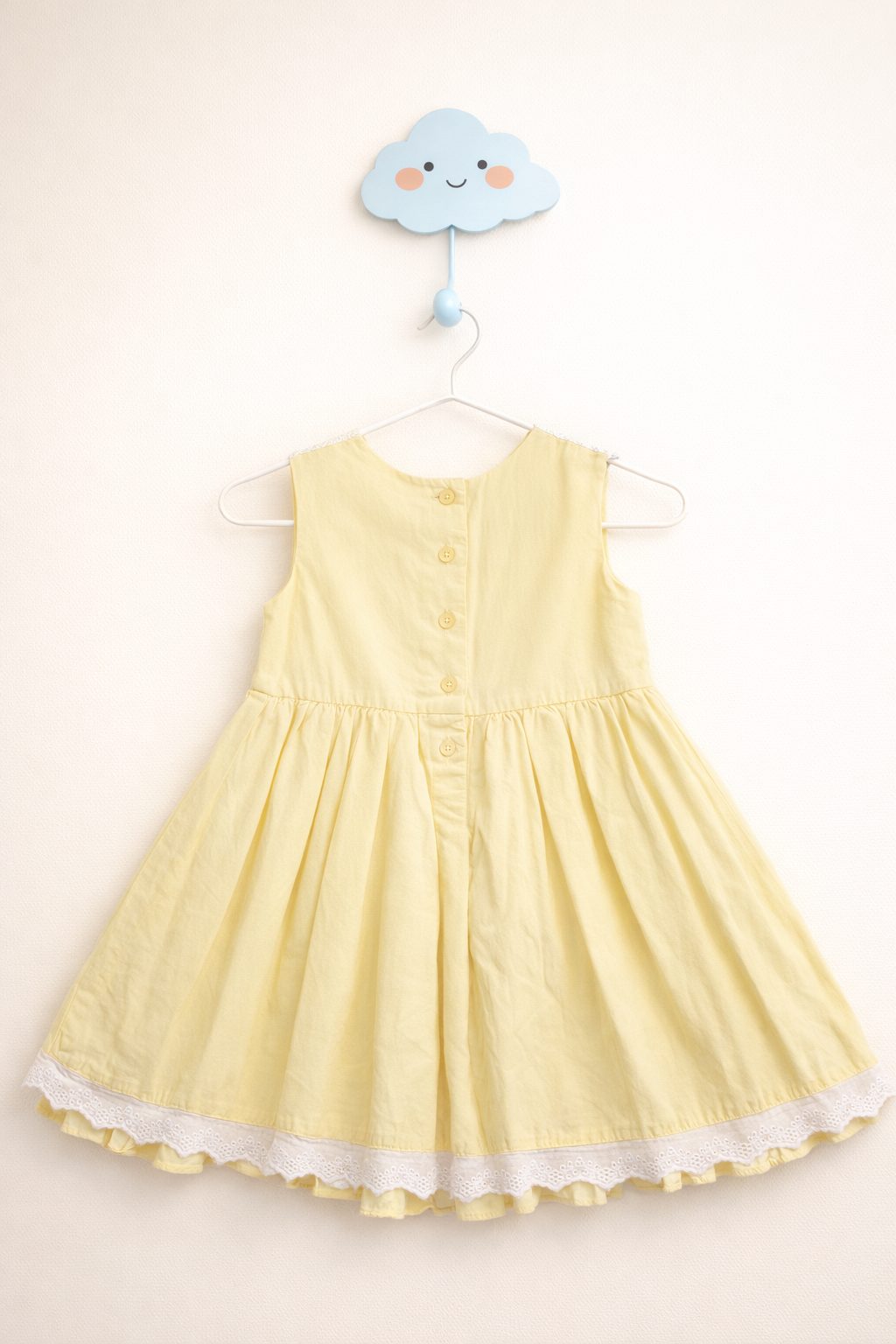Baby dress on cloud hook