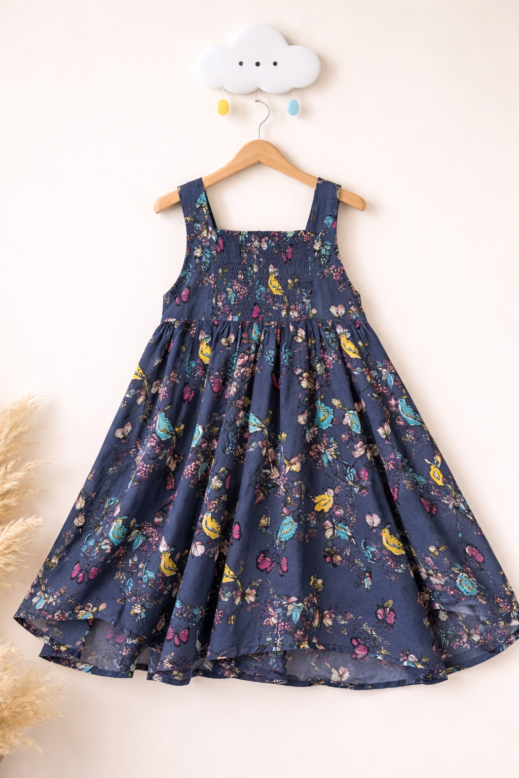 Colourful sundress on cloud hook