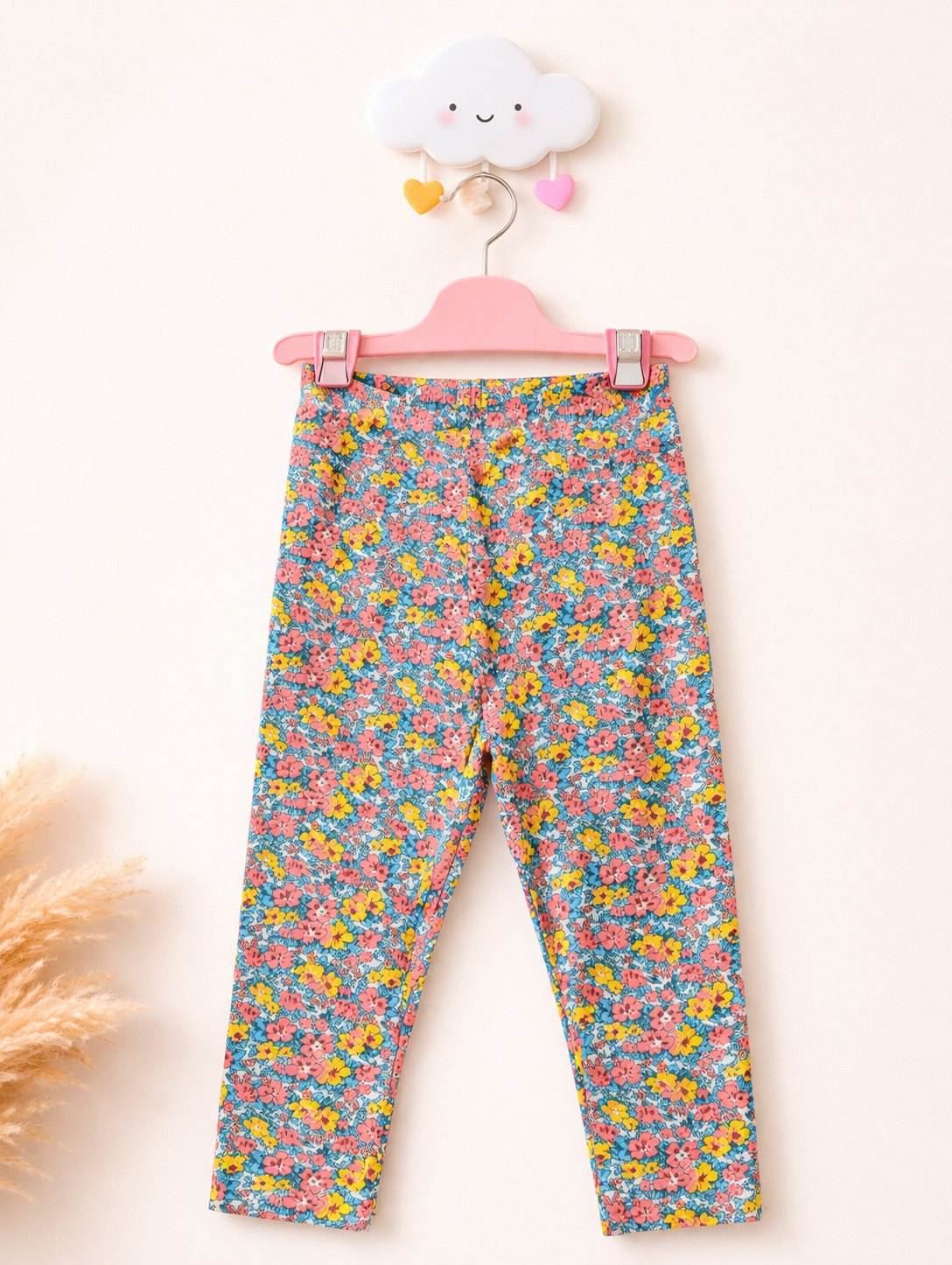 Whimsical leggings display with cloud hook