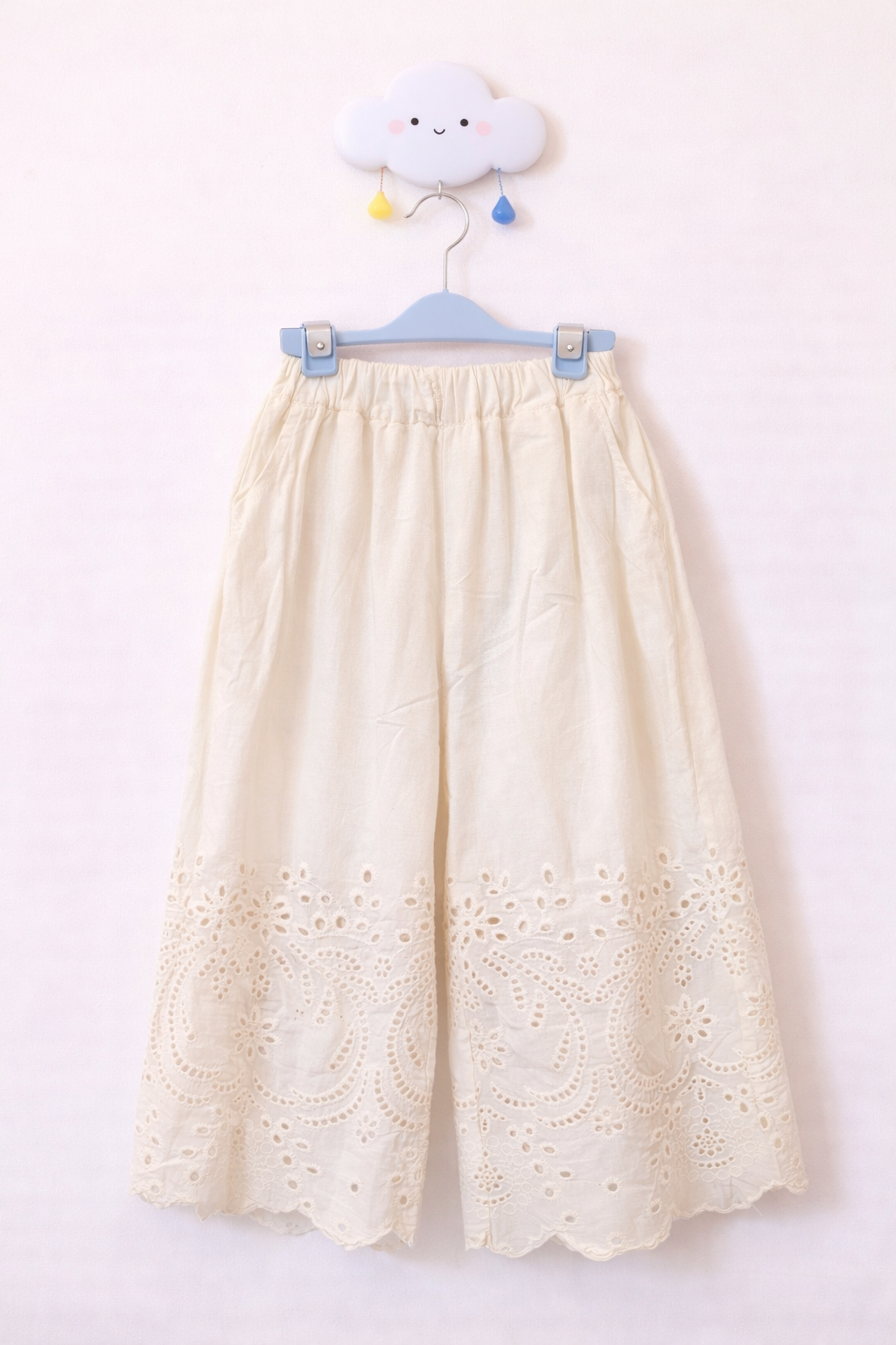 Off-white culottes on cloud hanger