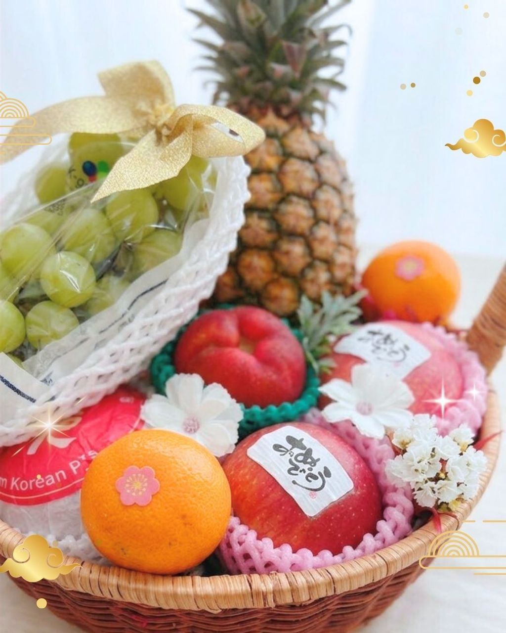 女王精品水果拜拜水果籃10