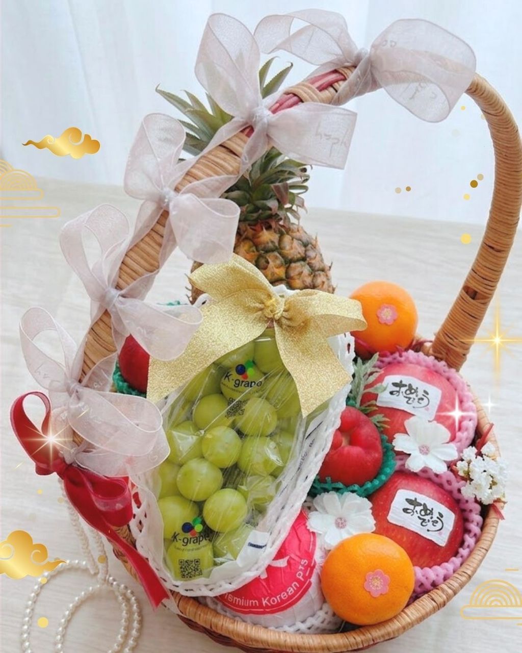 女王精品水果拜拜水果籃11
