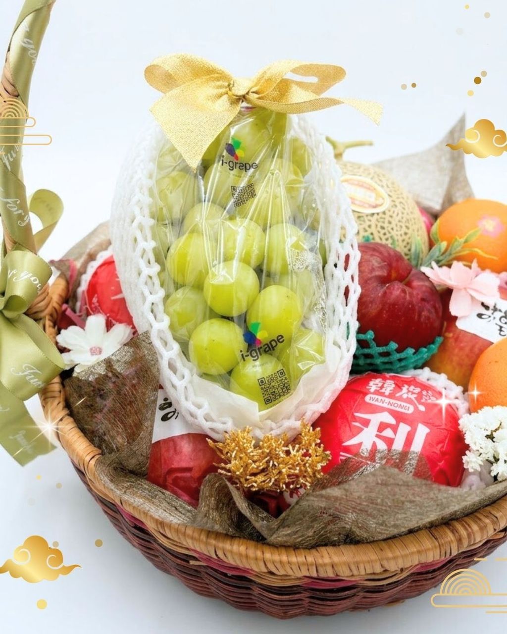 女王精品水果拜拜水果籃7