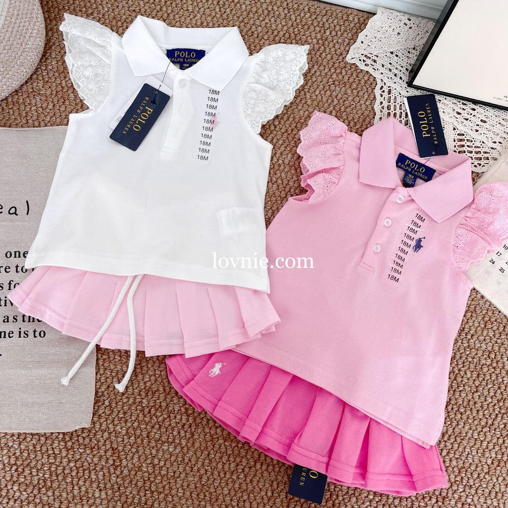 L8827_36.42 RL Kids & Adult Skirt 拉夫亲子百褶裙– Lovnie