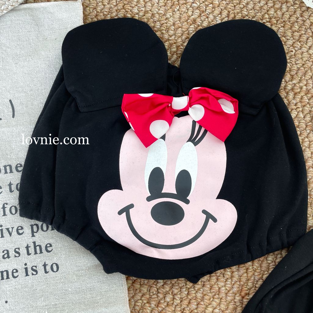 L8843_25 Babydoll Mickey & Minnie Baby Short Pant 米奇米妮