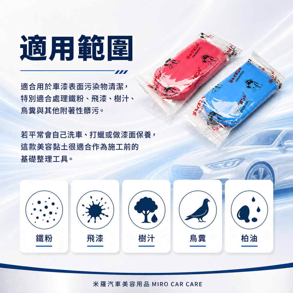 JOYBOND 美容黏土 100g_適用範圍