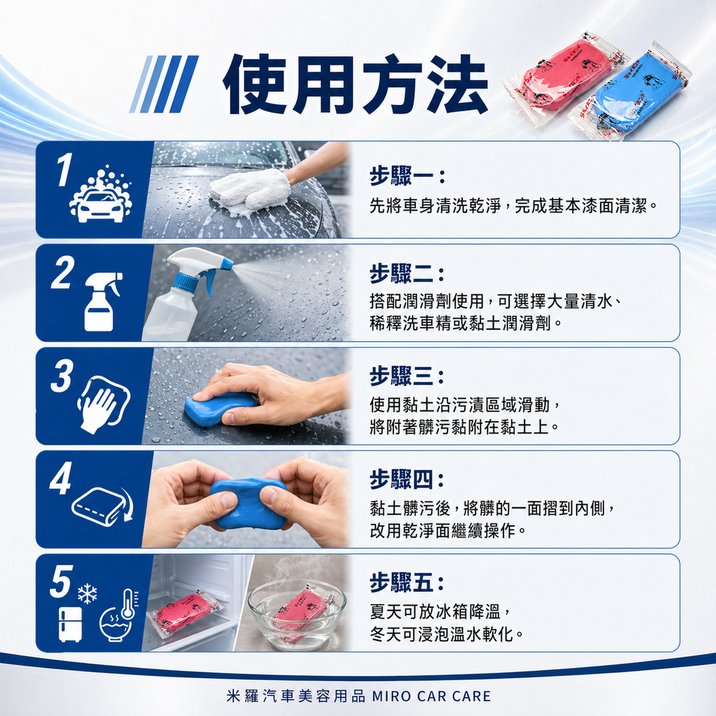 JOYBOND 美容黏土 100g_使用方法