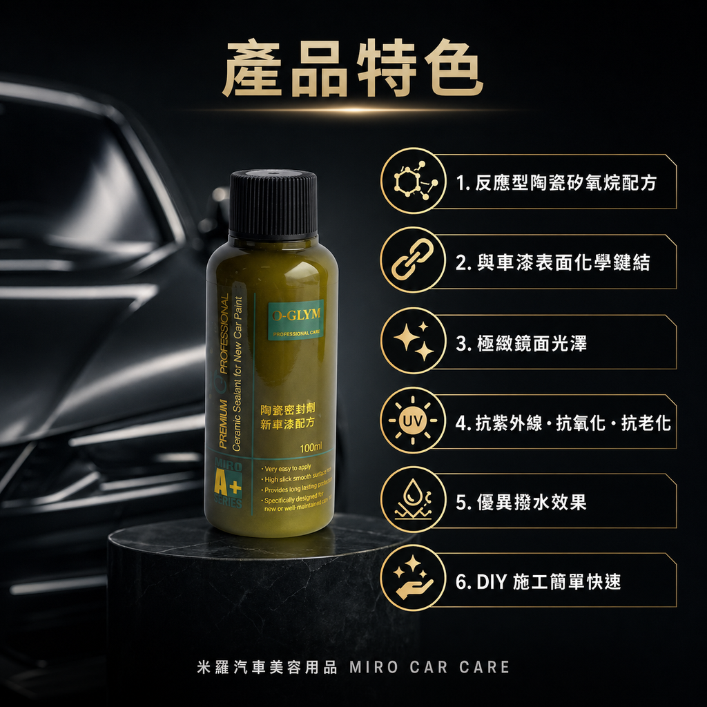 Q-GLYM 英國陶瓷封體蠟 100ml_產品特色