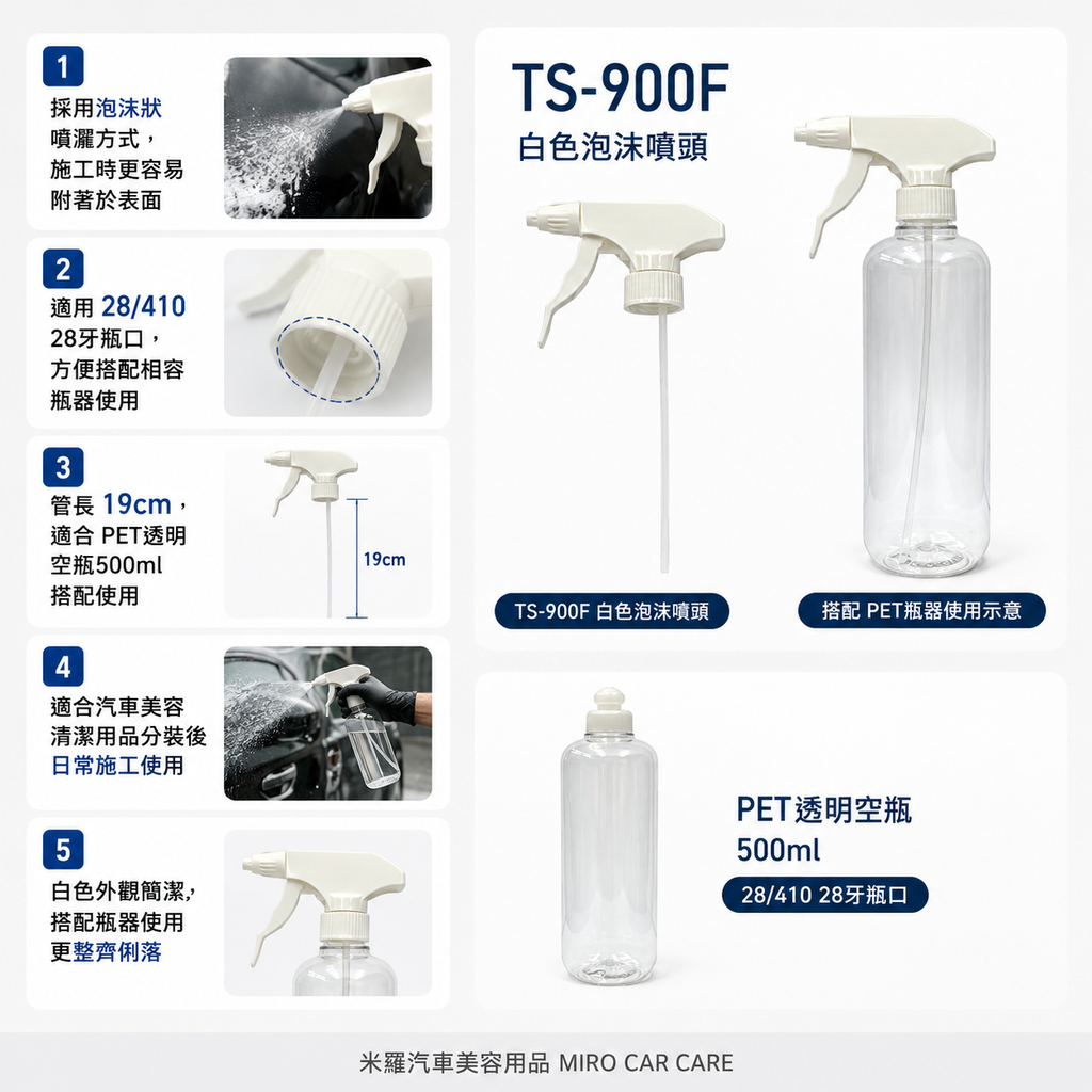 TS-900F 白色噴槍_產品特色