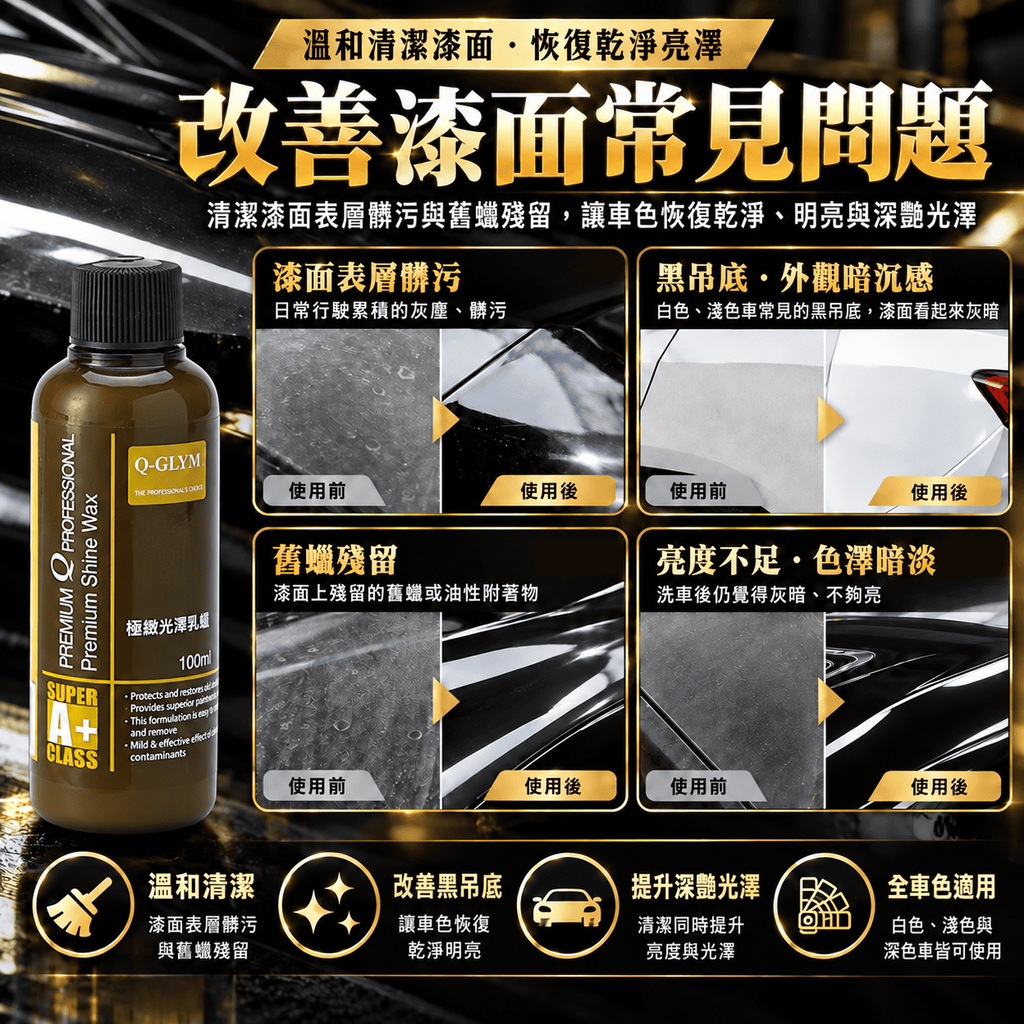 Q-GLYM 極緻光澤乳蠟 100ml_6問題解決圖