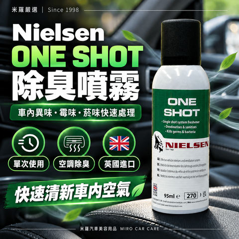 Nielsen ONE SHOT 除臭噴霧 95ml_1首圖