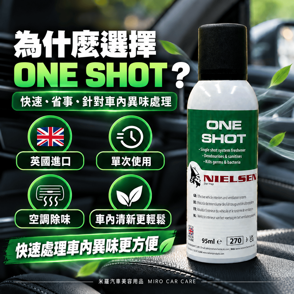 Nielsen ONE SHOT 除臭噴霧 95ml_8延伸情境圖