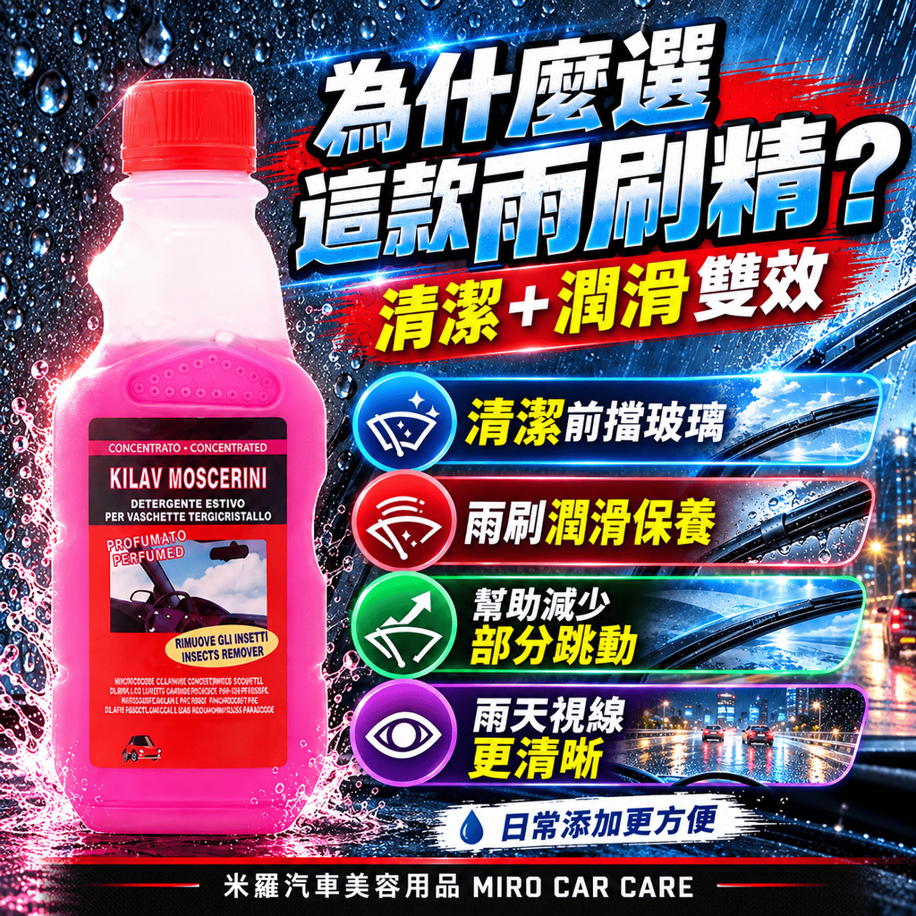 雨刷精 250ml_3為什麼選擇這款雨刷精
