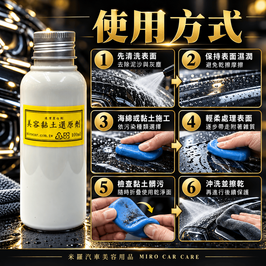 美容黏土還原劑 100ml_6使用方式