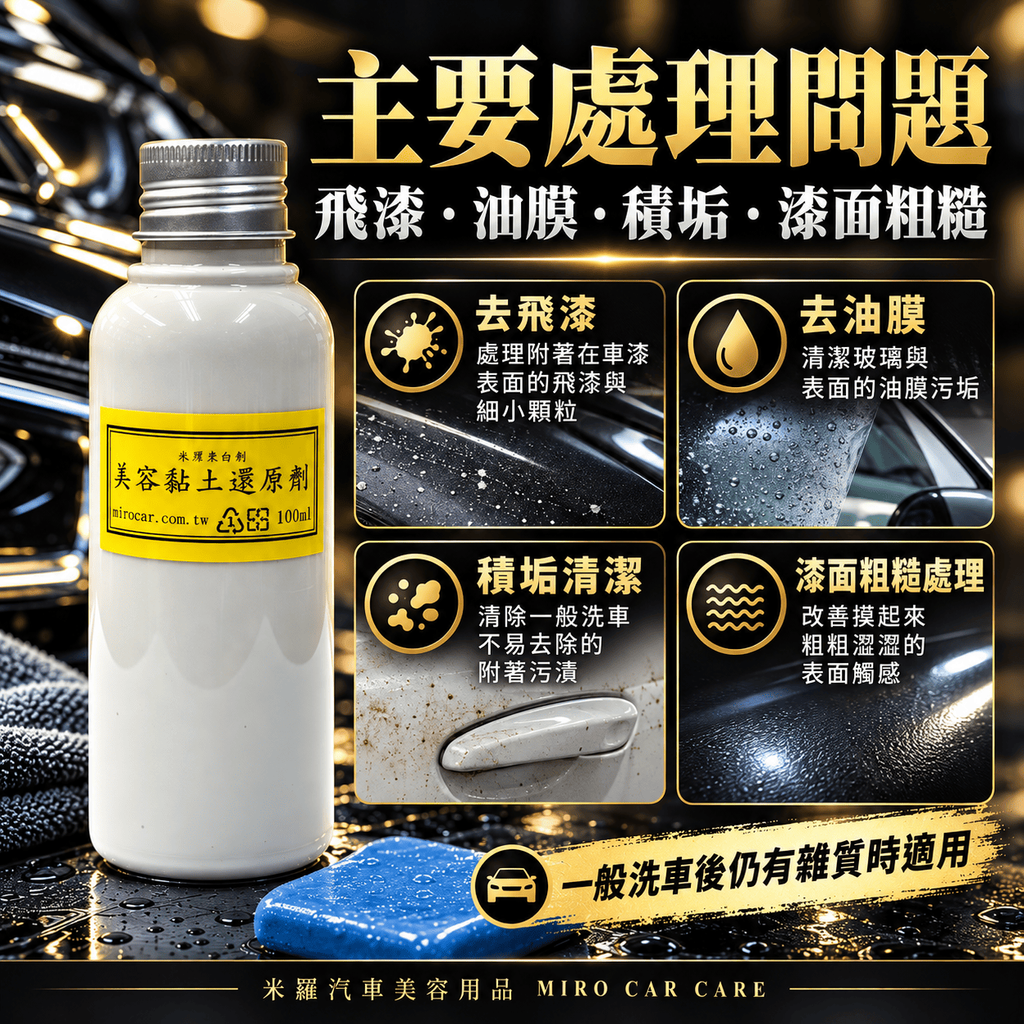 美容黏土還原劑 100ml_3主要處理問題