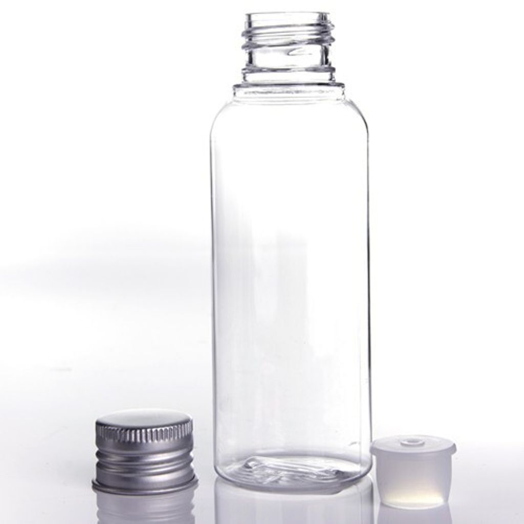 PETG透明分裝瓶-鋁蓋+內塞