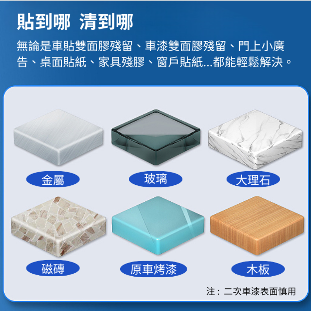 除膠劑-貼到哪清到哪