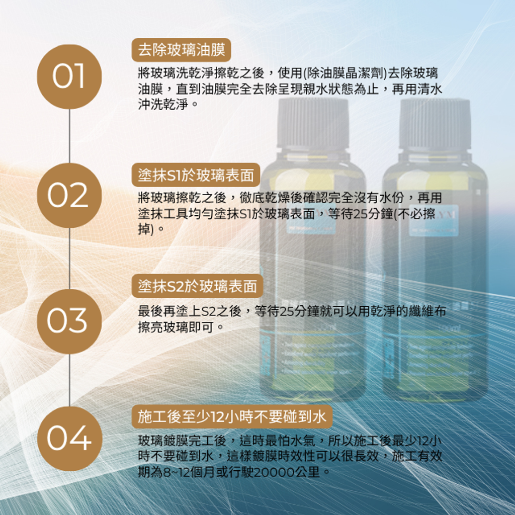 Q-GLYM玻璃鍍膜-玻璃鍍膜操作