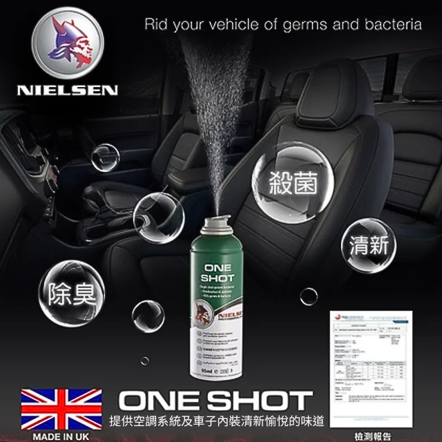 Nielsen ONE SHOT除臭噴霧