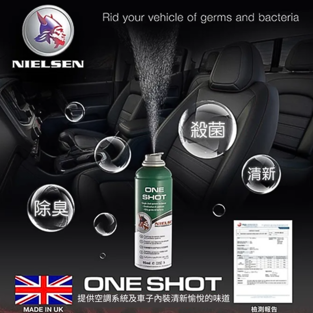 Nielsen ONE SHOT除臭噴霧