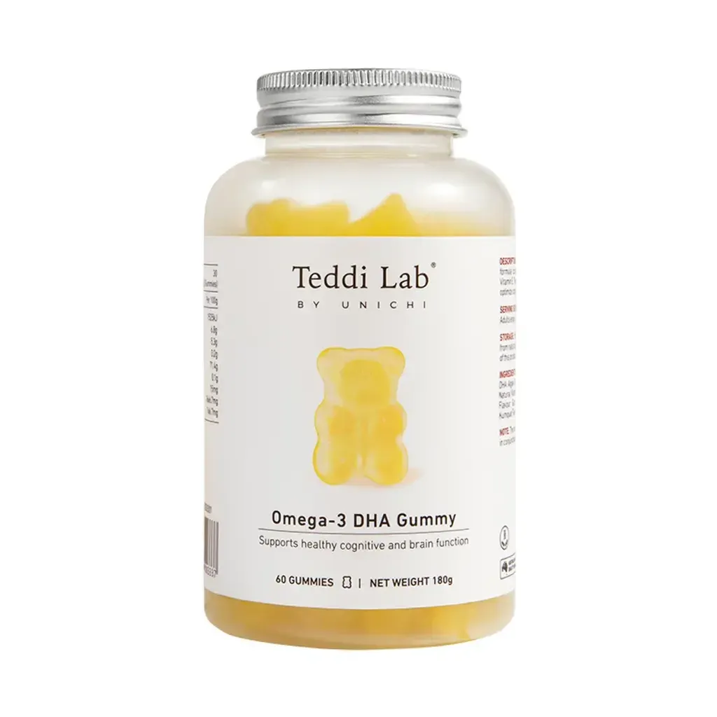 Unichi Omega-3 DHA小熊軟糖60粒