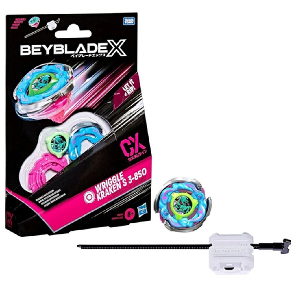 Beyblade X Wriggle Kraken S 3-850 Starter Pack