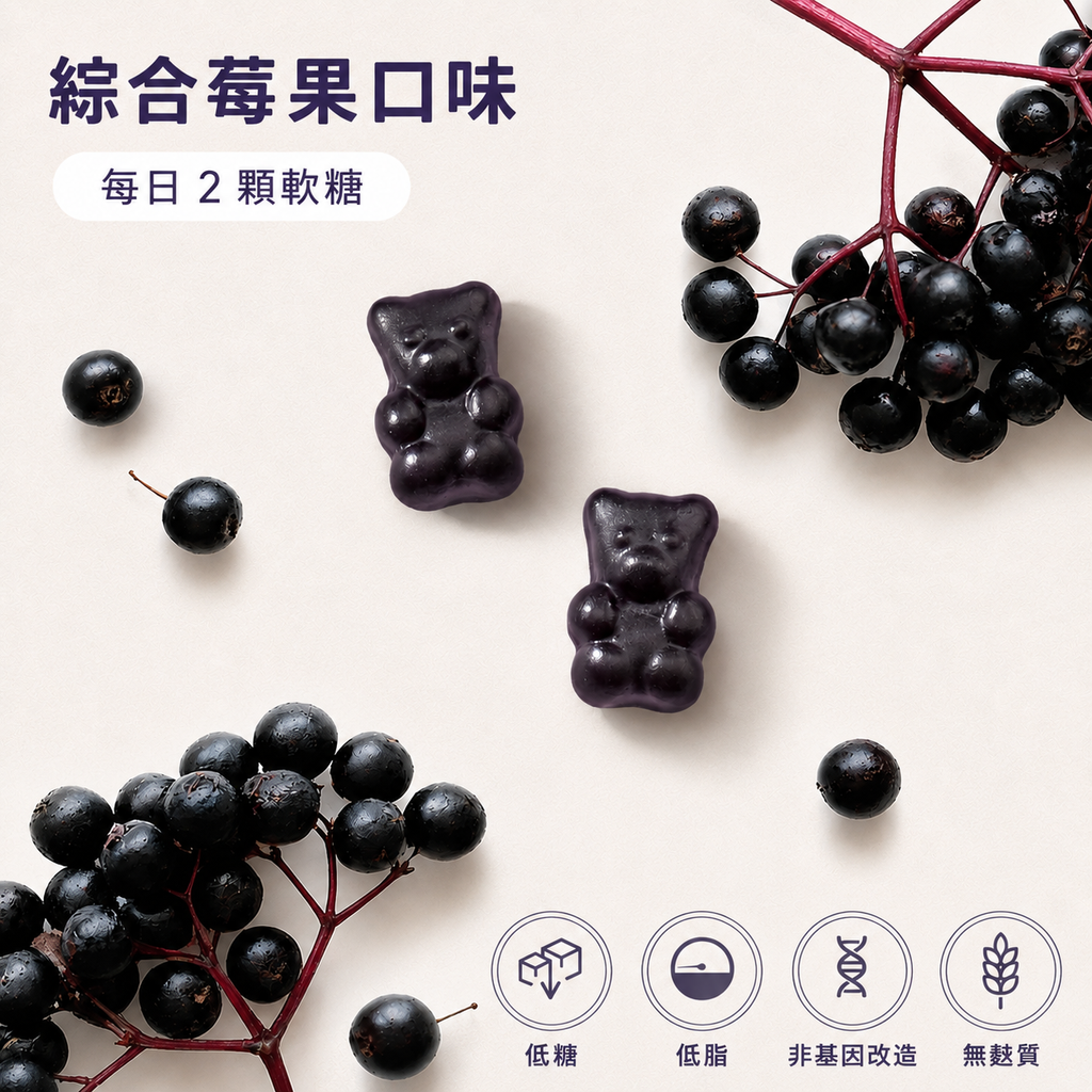 Unichi免疫力小熊軟糖60粒-2