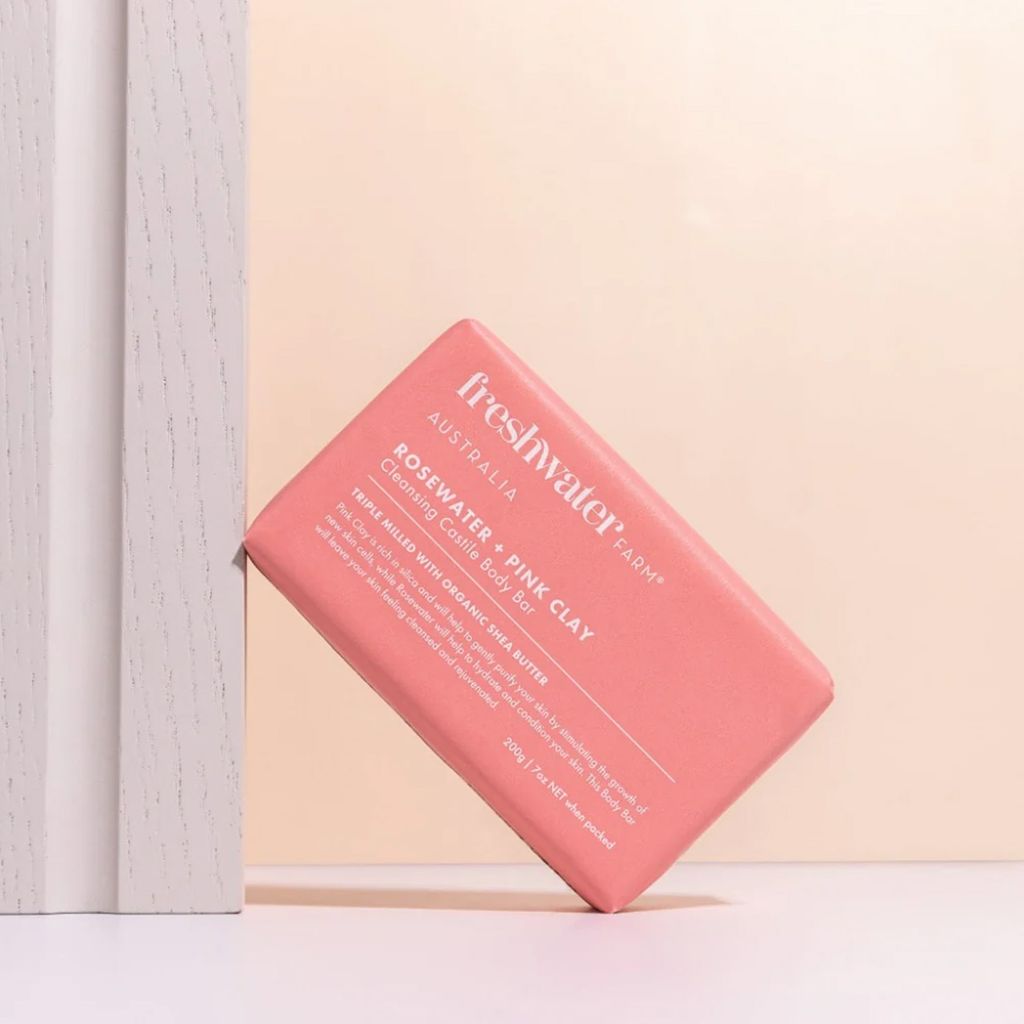 Rosewater & Pink Clay 玫瑰水 + 澳洲粉紅泥