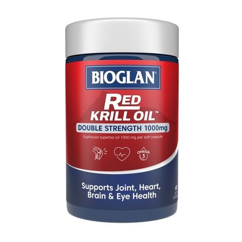 Bioglan Red Krill Oil™ Double Strength 1000mg 60s