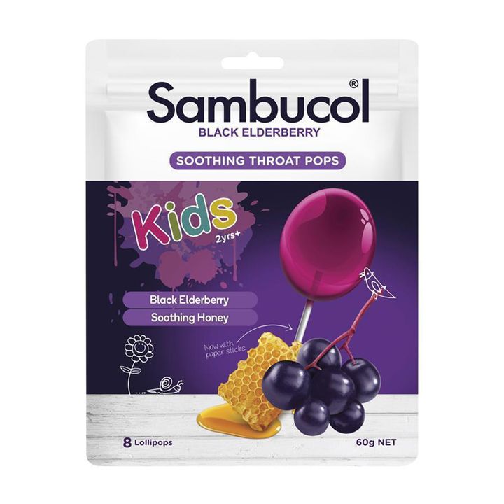 Sambucol兒童接骨木棒棒糖8隻