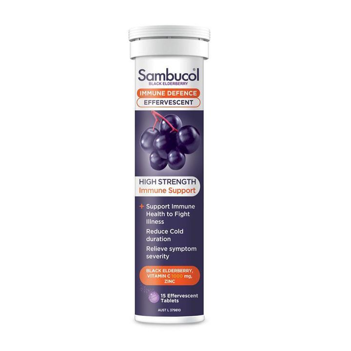 Sambucol免疫力泡騰片15粒裝