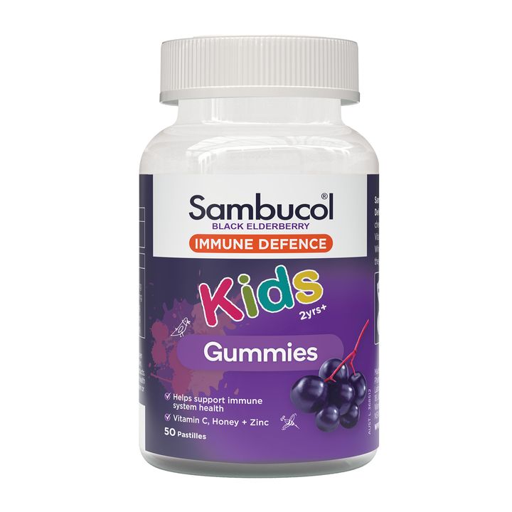 Sambucol小黑果接骨木兒童軟糖50粒