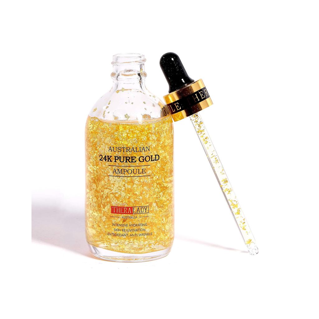 TheraLady金瓶24K納米黃金精華液100ml（大金瓶）(2)