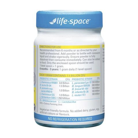 LifeSpace嬰幼兒益生菌粉60g (2)
