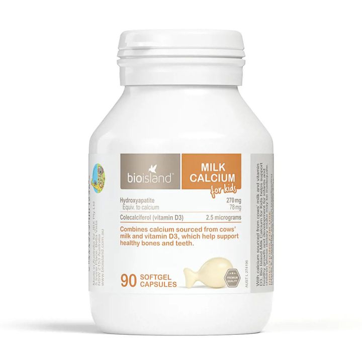 Bio Island嬰幼兒液體乳鈣90粒