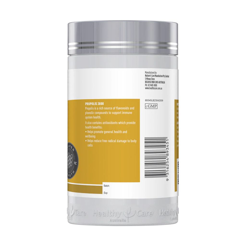 Healthy Care高濃度白金蜂膠3800mg200粒(3)