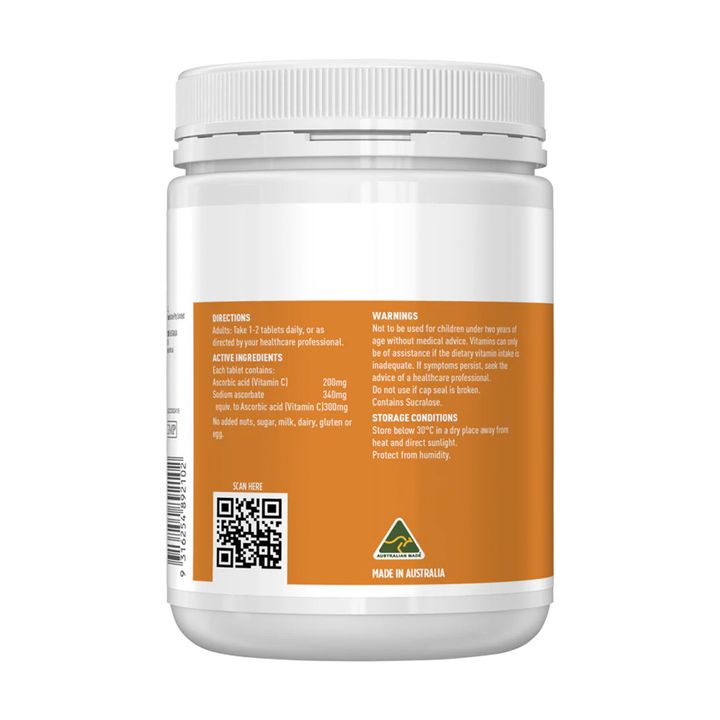Healthy Care維他命C咀嚼片500粒(2)