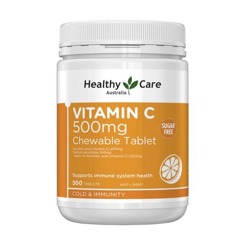 Healthy Care維他命C咀嚼片500粒