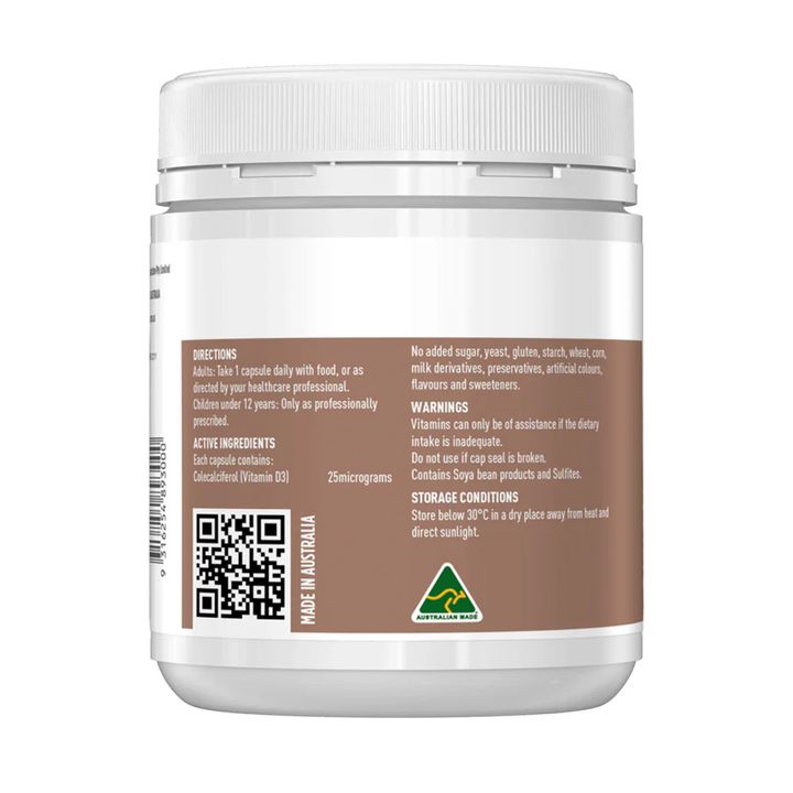 Healthy Care維他命D3膠囊500粒-2