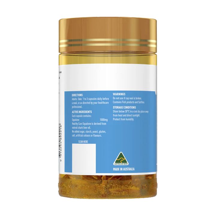 Healthy Care角鯊烯膠囊1000mg200粒-2