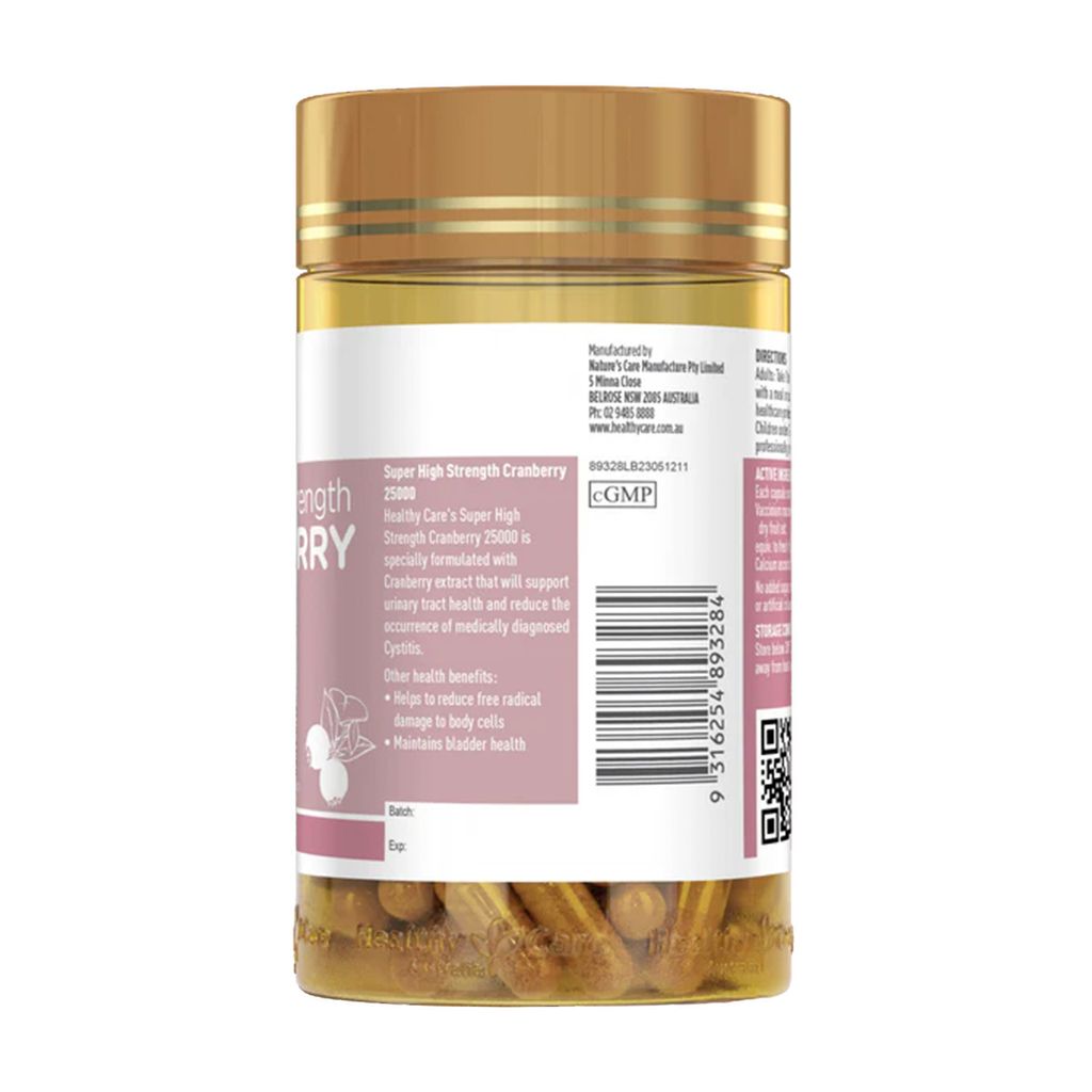 Healthy Care高濃度蔓越莓膠囊90粒-3