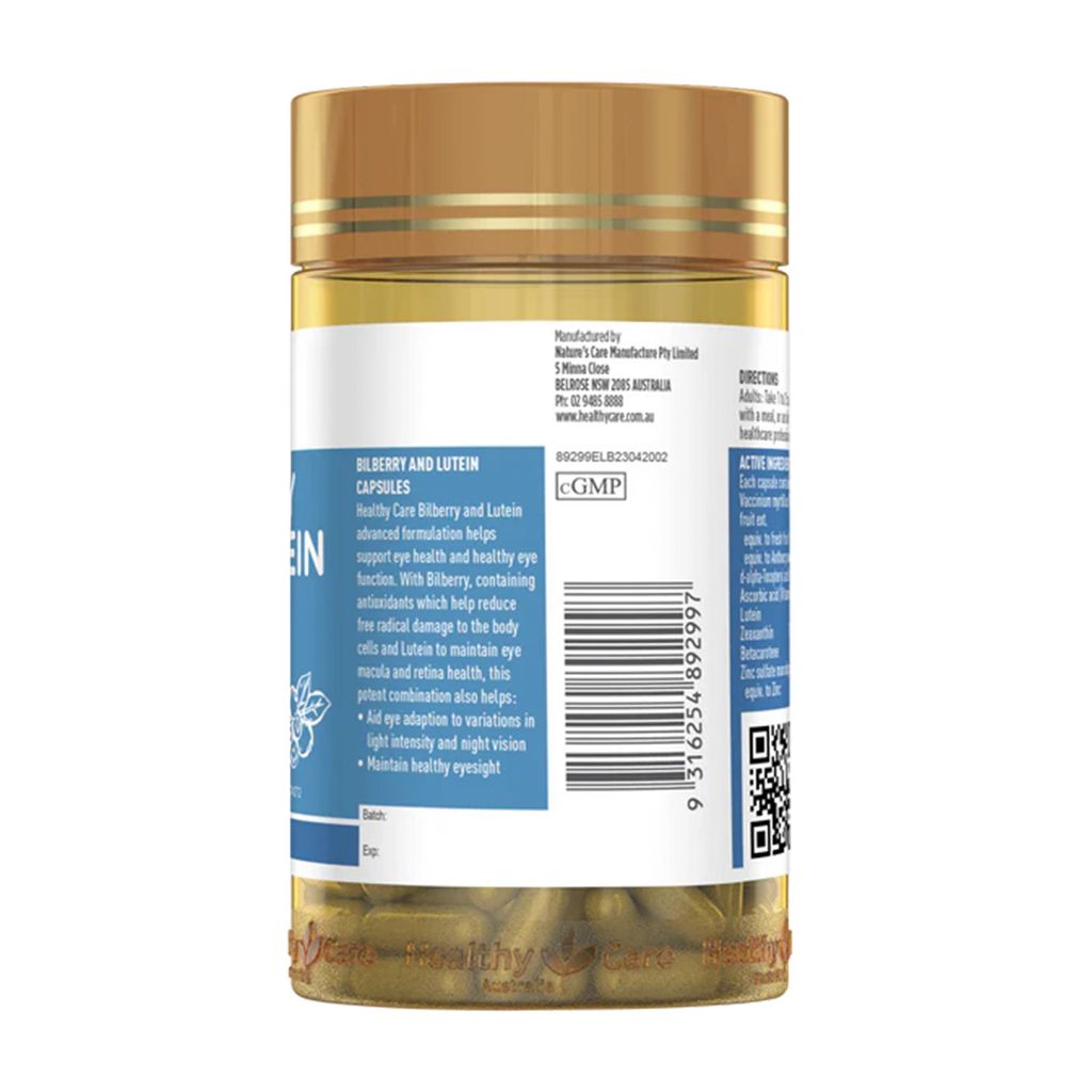 Healthy Care藍莓護眼片120粒-3