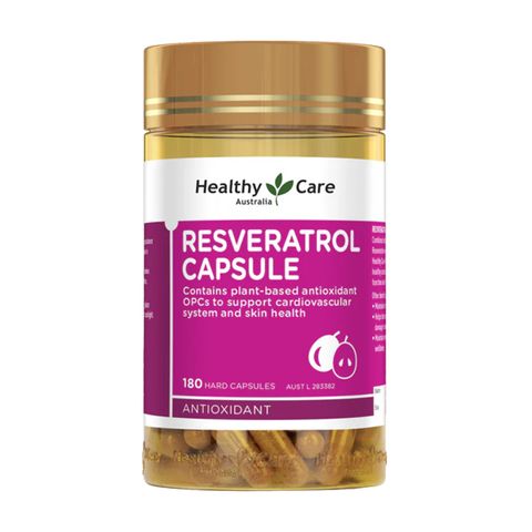 Healthy Care葡萄白藜蘆醇膠囊180粒
