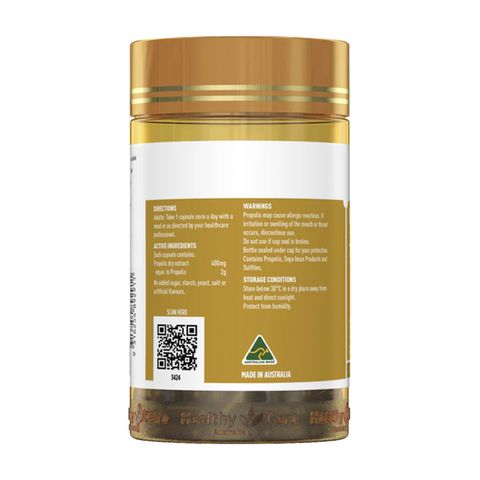 Healthy Care黑蜂膠膠囊2000mg200粒-2