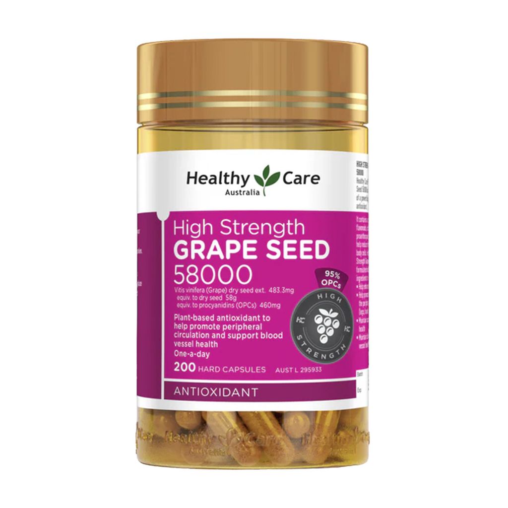 Healthy Care加强版葡萄籽200粒58000mg