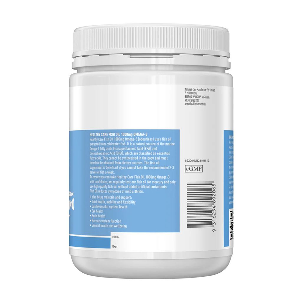 Healthy Care魚油1000mg400粒-3