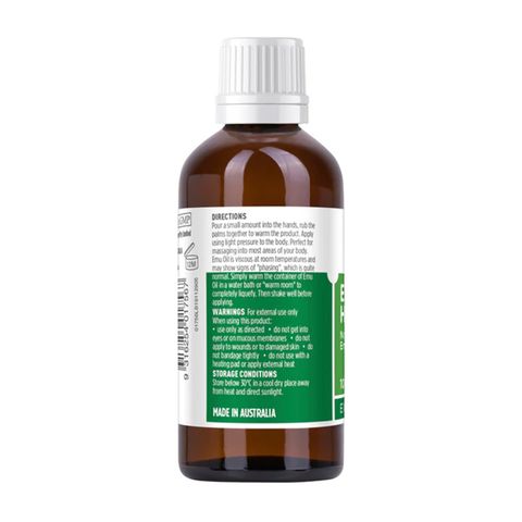 Healthy Care鴯鶓EMU按摩油100ml-2